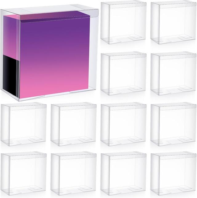 Product image of Yexiya 24 Pack Elite Trainer Box Protector Case 0.50mm Thick Clear Display Booster Case for Etb Box Convenient Storage for Collectors Gifts Cards (7.6 x 6.6 x3.5 Inches)