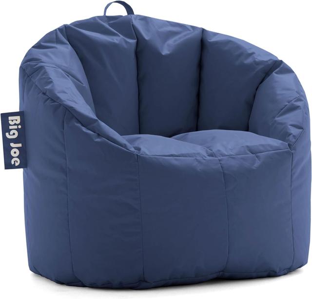 Product image of Big Joe Milano Beanbag Chair Navy Smartmax