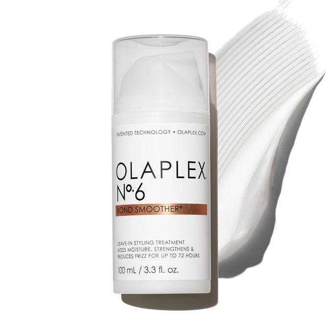 Product image of Olaplex No. 6 Bond Smoother, Leave-In Styling Hair Cream Treatment, Smooths, Conditions, & Strengthens, Frizz Control for Up to 72 Hours, For All Hair Types, 3.3 fl oz