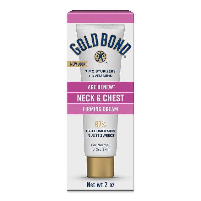 Product image of Gold Bond Age Renew Neck & Chest Firming Age Renew Cream, 2 oz., Clinically Tested Skin Firming Cream