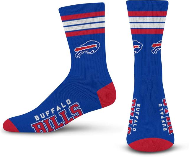 Product image of For Bare Feet Men's NFL 4-Stripe Deuce Performance Crew Socks