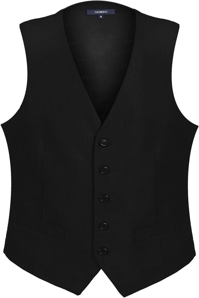 Product image of Gioberti Men's Formal Suit Vest Fit for Business or Casual Dress