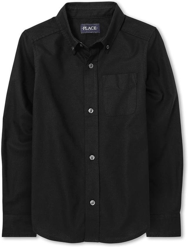 Product image of The Children's Place Boys' Long Sleeve Oxford Button Down Shirt