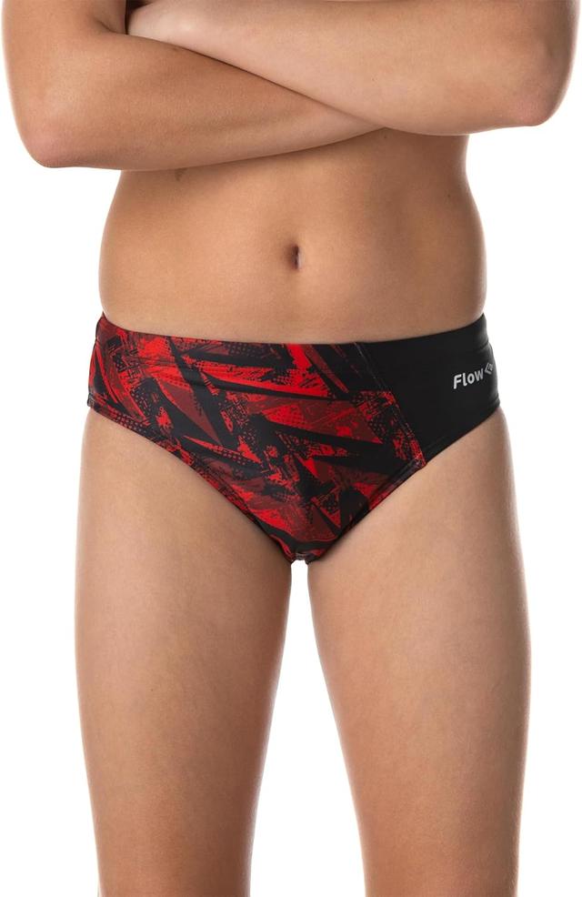 Product image of Flow Splice Swim Briefs - Boys Brief Style Swimsuit for Swimming Practice and Competition in Suit Size 21 to 32