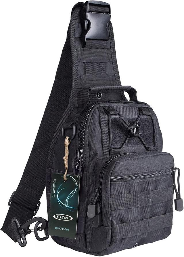 Product image of G4Free Outdoor Tactical Bag Backpack, Military Sport Bag Pack Sling Shoulder Backpack Tactical Bag for Every Day Carry