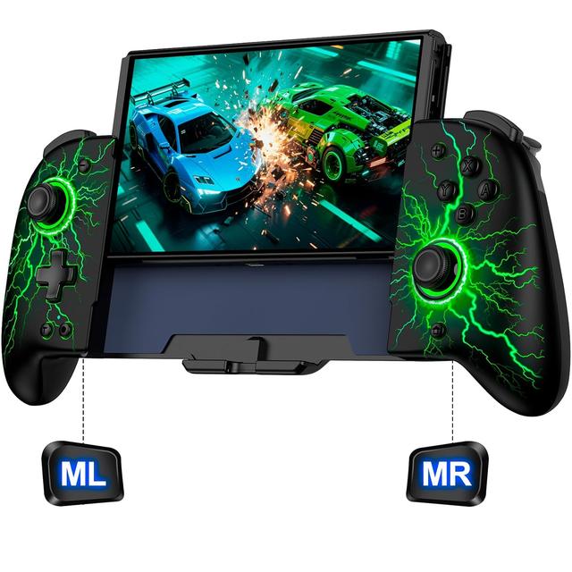 Product image of LIFUFUTEE Switch Controllers, Wireless Switch Pro Controller Replacement for Nintendo Switch Controller/OLED, Hall Effect One-Piece Joypad Controller with Programmable/Dual Vibration/Turbo/Wakeup