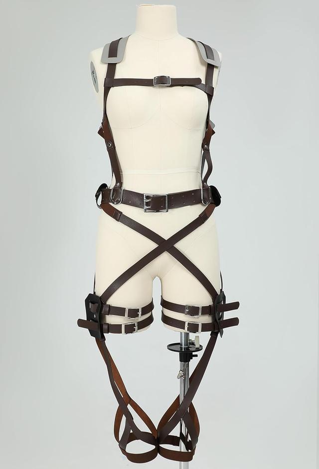 Product image of Attack On Titan Officially Licensed Harness Cosplay Survey Corps Belt Set