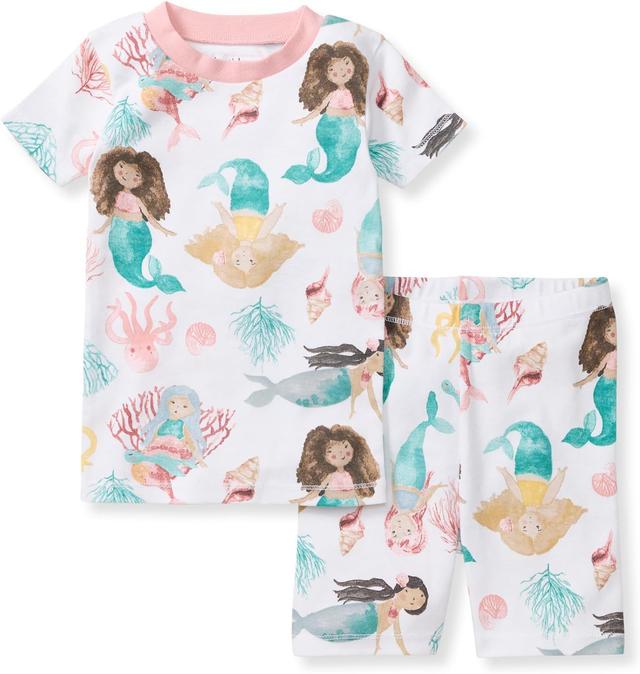 Product image of Burt's Bees Baby Baby Girls' Pajamas, Tee and Short 2-Piece Pj Set