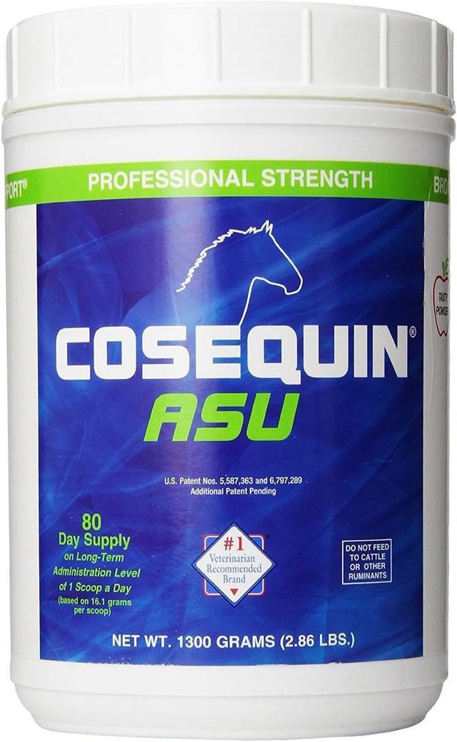 Product image of Nutramax Cosequin ASU Joint Health Supplement for Horses - Powder with Glucosamine, Chondroitin, ASU, and MSM, 1320 Grams