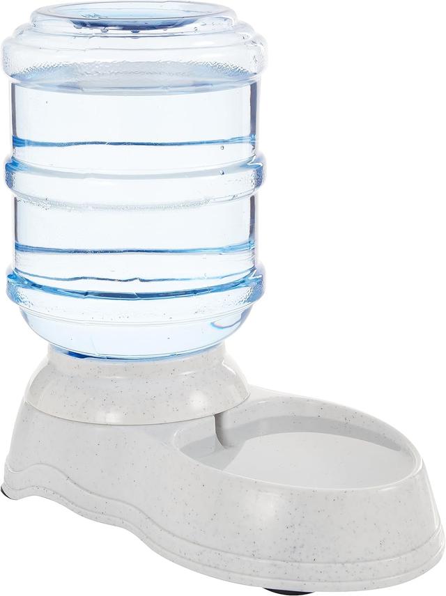 Product image of Amazon Basics Gravity Pet Water Dispenser for Cat, Dog, 1 gallon Capacity, Small, Gray