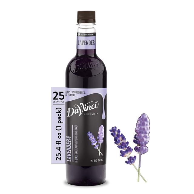 Product image of DaVinci Gourmet Lavender Syrup, 25.4 fl oz (Pack of 1)