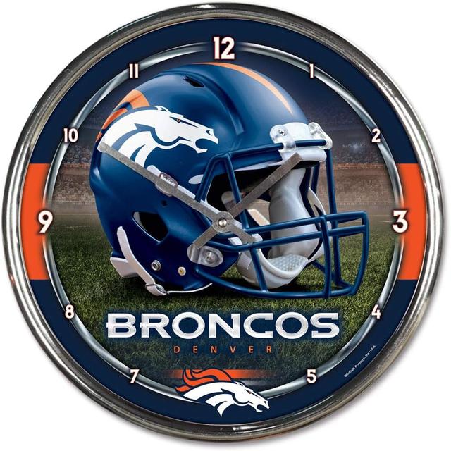 Product image of WinCraft NFL Chrome Clock, 12" x 12"