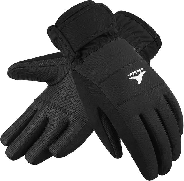 Product image of Achiou Kids Ski Gloves, Waterproof Winter Snow Snowboard Gloves Warm Touchscreen for Kids Boys Girls Children Skiing Cycling