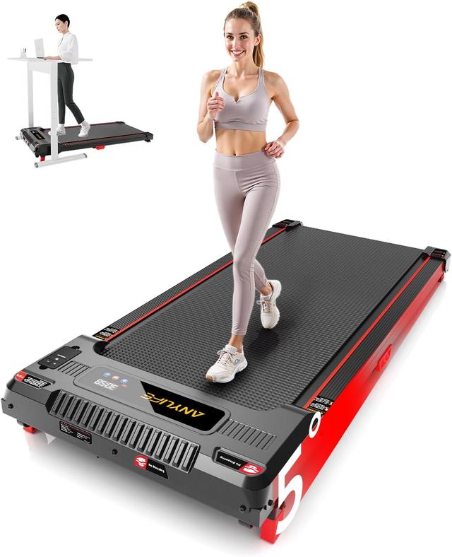 Product image of Walking Pad Treadmill, Anylife Incline Walking Pads Under Desk 330lb Capacity, 2.5HP Portable Treadmills for Home, Compact Treadmill Small Running Pad with LED Display, Remote Control