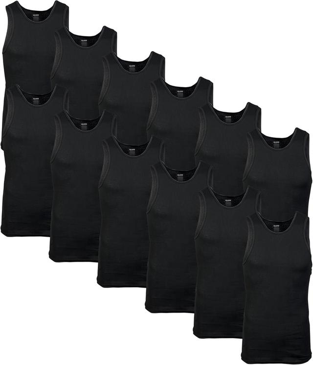 Product image of Gildan Men's A-Shirt Tanks, Multipack, Style G1104
