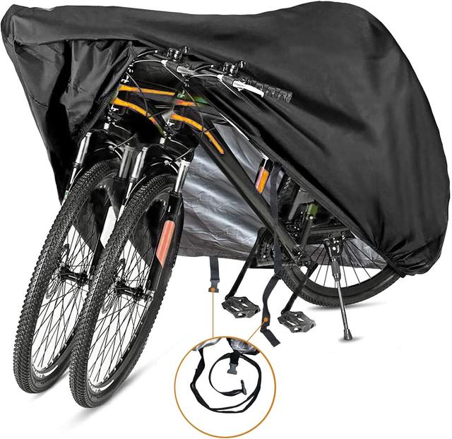 Product image of Bike Cover for 1, 2 or 3 Bikes Outdoor Waterproof Bicycle Covers 420D Heavy Duty Ripstop Material Offers Constant Protection for All Types of Bicycles All Through The 4 Seasons