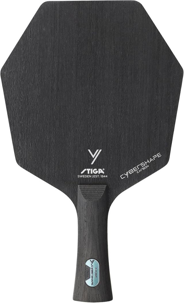 Product image of Stiga Cybershape Carbon CWT Table Tennis Blade with Custom Weight Technology I Superior Control, Enhanced Grip for Offensive Play