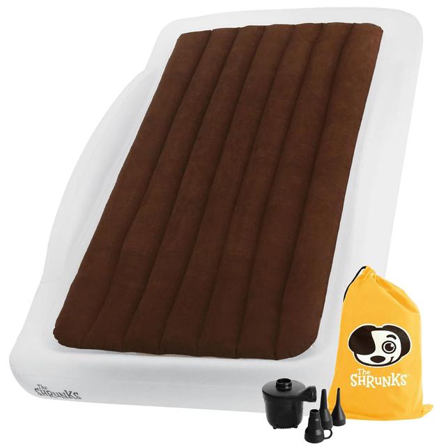 Product image of Twin Air Mattress Travel Bed for Kids and Adults with Pump Portable Inflatable Mattress Cot for Families Single Blow Up Air Bed for Travel, Camping, Sleepovers, or Home Twin Size Floor Bed