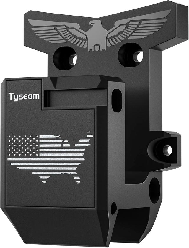 Product image of AR Wall Mount for 223/5.56 Rifle + Magazine, AR15 Rifle Wall Rack Runner Mount, AR Accessories with Strong and Solid PA Material