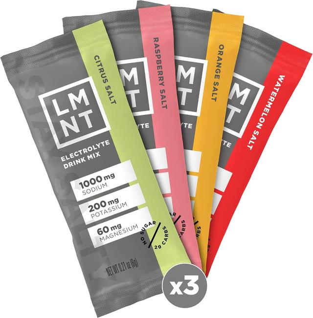Product image of LMNT Zero Sugar Electrolytes - Variety Pack | Drink Mix | 12-Count