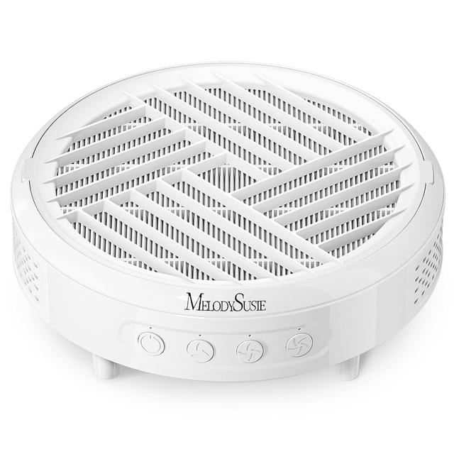 Product image of MelodySusie Nail Dust Collector,Compact Vacuum Fan Dust Collector for Beginner with Reusable Filter,HPro Powerful Dust Suction Machine Manicure Pedicure Tool for Acrylic Nail Polishing,Salon & Home