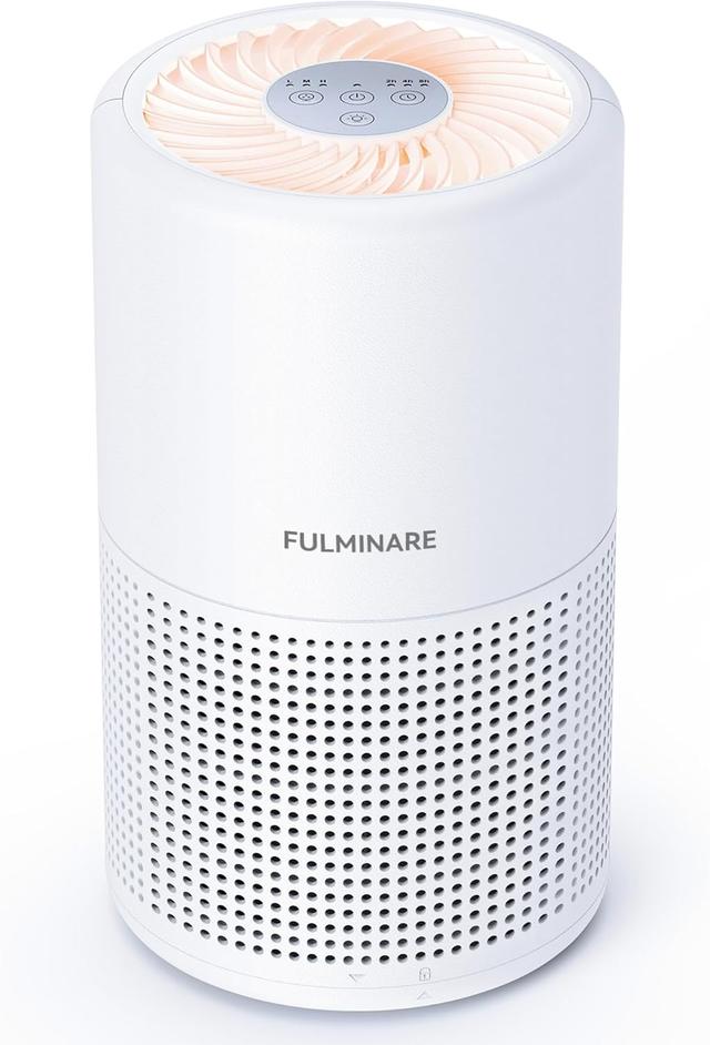 Product image of Air Purifiers for Bedroom, FULMINARE H13 True HEPA Air Filter, Quiet Air Cleaner With Night Light,Portable Small Air Purifier for Home, Office, Living Room