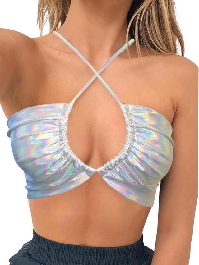 Product image of krtwrnt Women‘s Festival Outfits Rave Crop Top