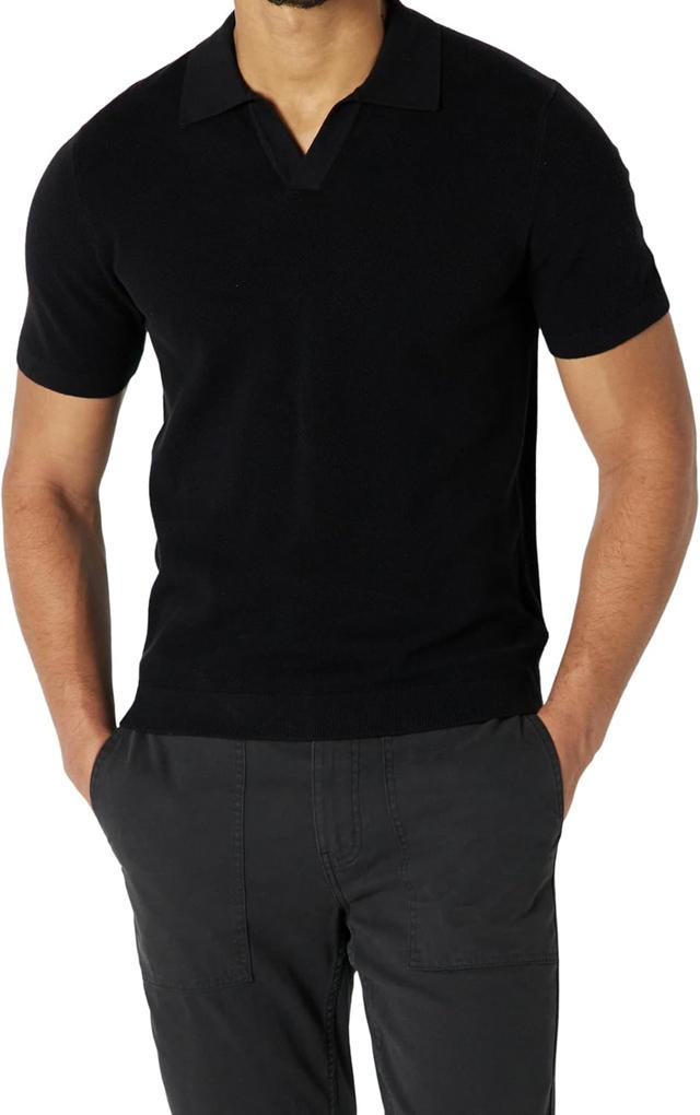Product image of Amazon Essentials Men's Regular-Fit Short-Sleeve Knit Polo Sweater