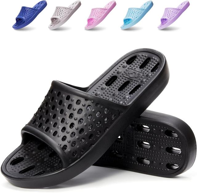 Product image of Xomiboe Shower Shoes Quick Drying Non-Slip Comfortable Men Women House Slippers