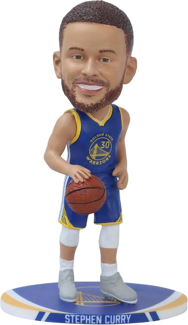 Product image of Stephen Curry Golden State Warriors Superstar Series 5 Inch Mini Bobblehead NBA