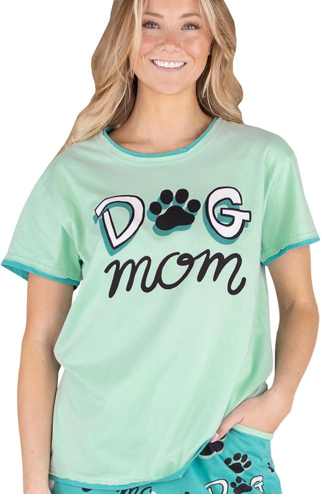 Product image of Lazy One Pajamas for Women, Cute Pajama Tops, Cat and Dog Pajamas for Women, Comfy Women's Tees