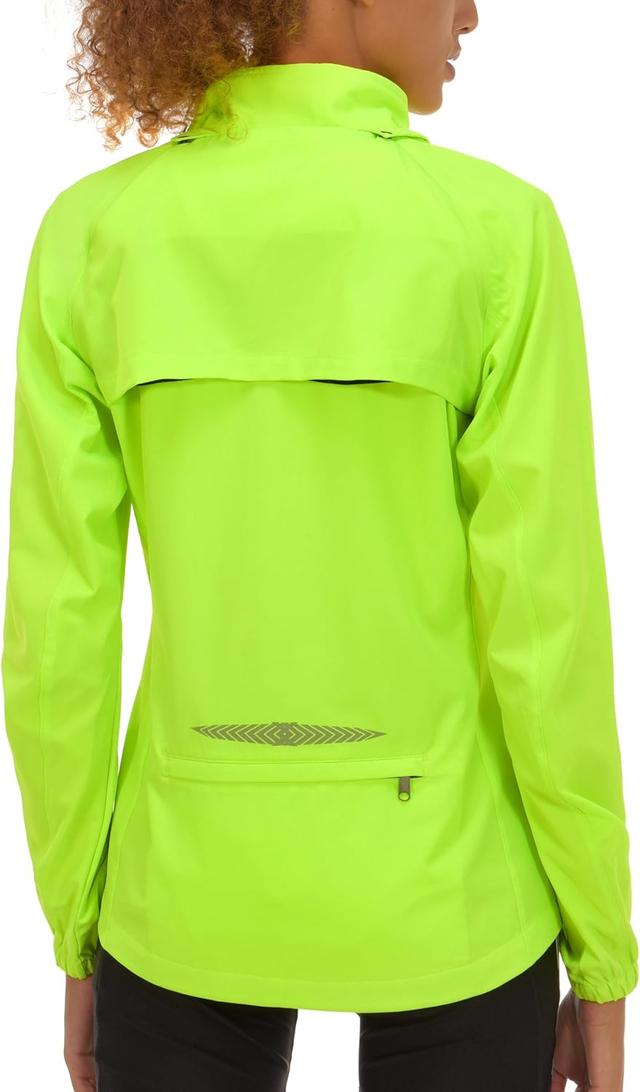 Product image of Little Donkey Andy Women's Lightweight Waterproof Cycling Jacket with Removable Sleeves for Biking Running Golf
