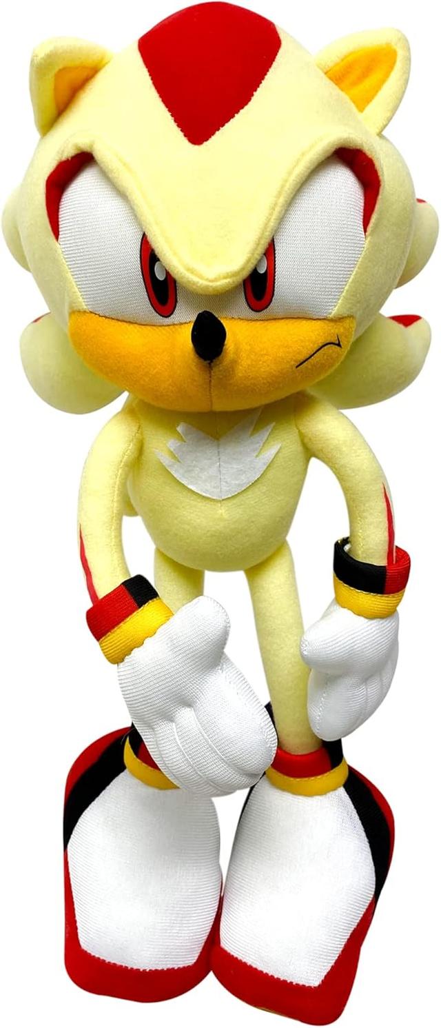 Product image of Great Eastern Entertainment Sonic The Hedgehog - Super Shadow Plush 10"