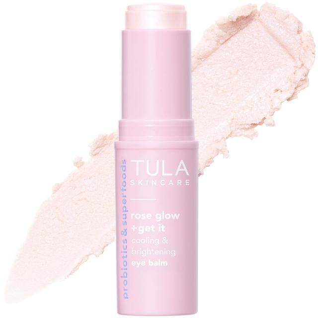 Product image of TULA Skin Care Eye Balm Rose Glow - Dark Circle Treatment, Instantly Hydrate and Brighten Undereye Area, Portable and Perfect to Use On-the-go, 0.35 oz.