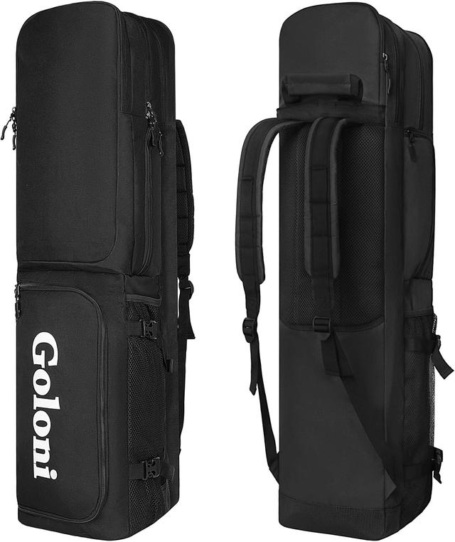 Product image of Goloni 4 Sticks Field Hockey Bag with Shoulder Straps,Field Hockey Stick Backpack with Shoe Compartment
