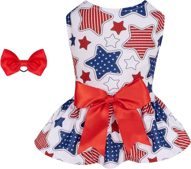 Product image of CuteBone Dog Mesh Dress Puppy Sundress Pet Outfit Summer Fashion for Small Dogs Girl Cat Clothes BF11S
