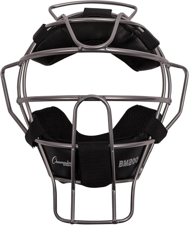 Product image of Champion Sports Lightweight Umpire Face Mask, Silver