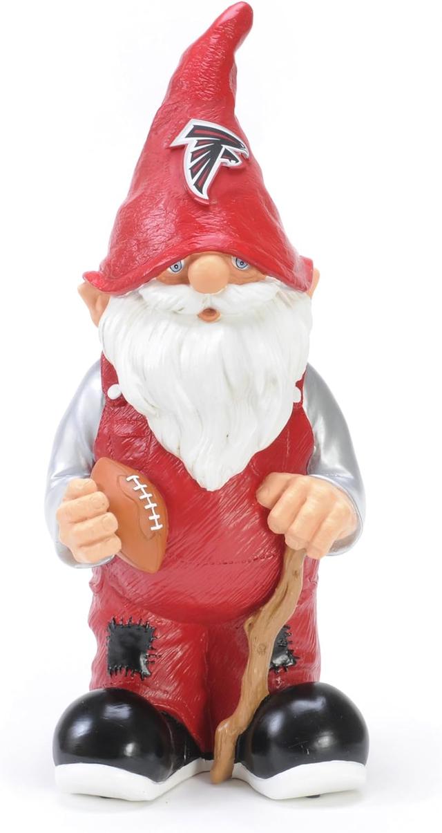 Product image of Foco NFL Resin 11.5" Team Logo Outdoor Garden Statue Gnome