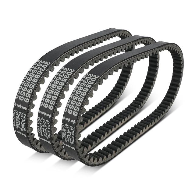 Product image of Frokom 30 Series Go Kart Drive Belt for Manco 5959 / Comet 203589 Kartco 7628 Ken-bar Karts 5HP-7HP Engine Comet 30 Series TAV2 Bolt-3 Pack