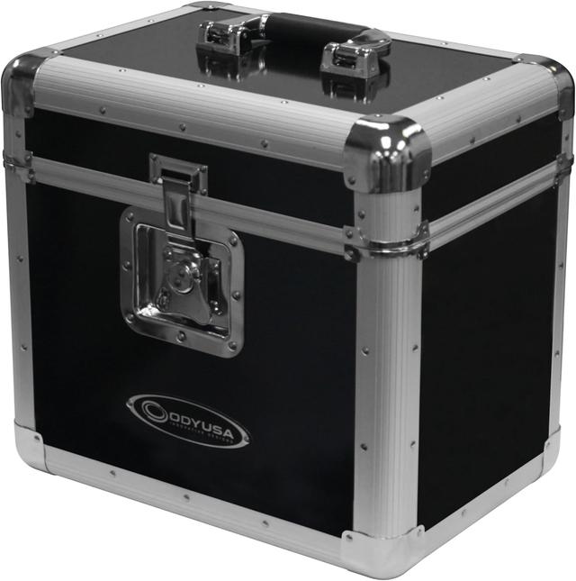 Product image of ODYSSEY KROM Series Black Record/Utility Case for 70 12" Vinyl Records & LPs