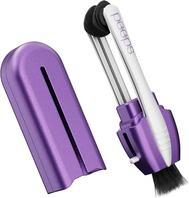 Product image of CarbonKlean Peeps Eyeglass Lens Cleaner - Efficient and Durable Carbon Microfiber Technology - Exclusively Used by NASA - 500 Uses (Soft Touch Lavender)