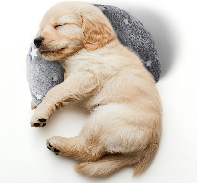 Product image of Pillow for Cats & Puppy, Cat Neck Pillow Soft Fluffy Pet Calming Toy Half Donut Cuddler, U-Shaped Pillow for Pet, Joint Relief Sleeping Improve (Glow Grey, S)