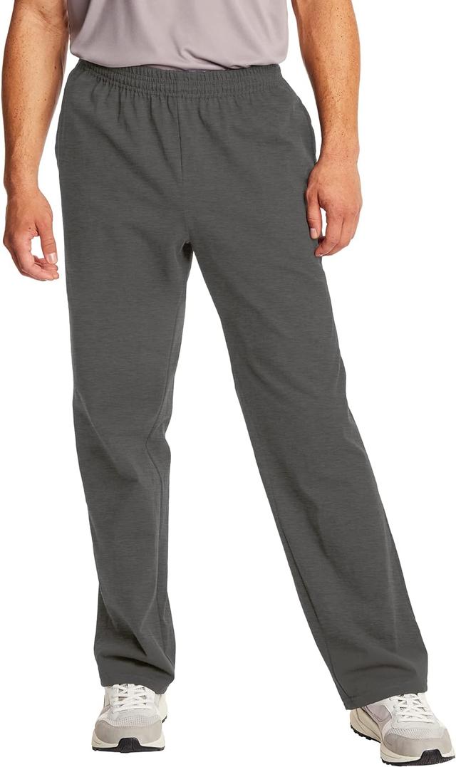 Product image of Hanes Essentials Sweatpants, Men’s Cotton Jersey Pants with Pockets, 33”