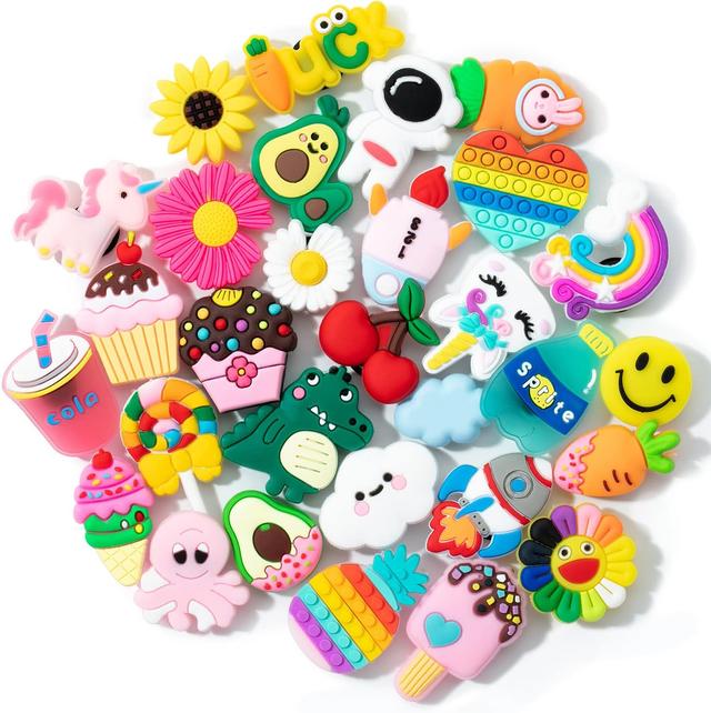 Product image of Mr. Pen- Different Charms, 30, 50, 60 Pcs, PVC Random Decoration Charms for Decoration