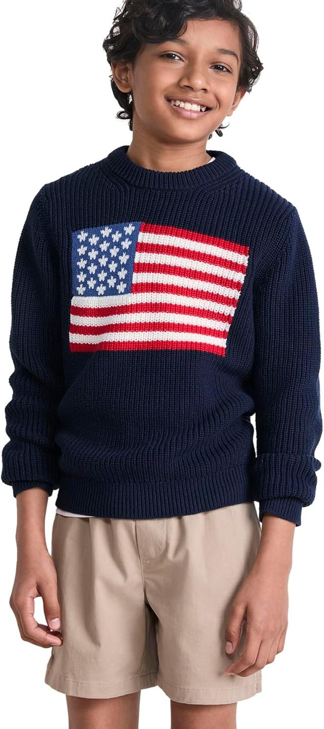 Product image of vineyard vines Boys American Flag Sweater