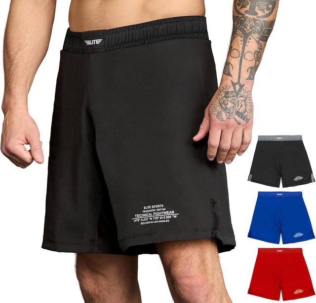 Product image of BJJ Shorts for Men – MMA Fight Shorts, No Gi, Jiu Jitsu, Grappling, Boxing, Kickboxing, Cage Fighting, UFC Training Shorts