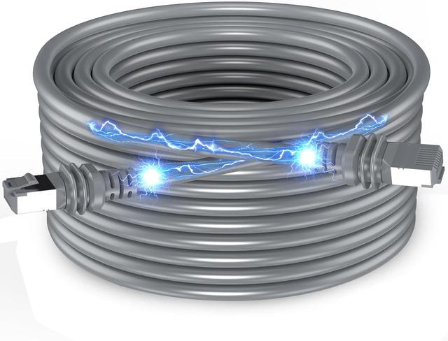 Product image of Starlink Gen 3 Cable 100FT, Waterproof Starlink Cable for Rectangular Satellite, Durable Standard Extension V3 Cables (100FT /30.5M)