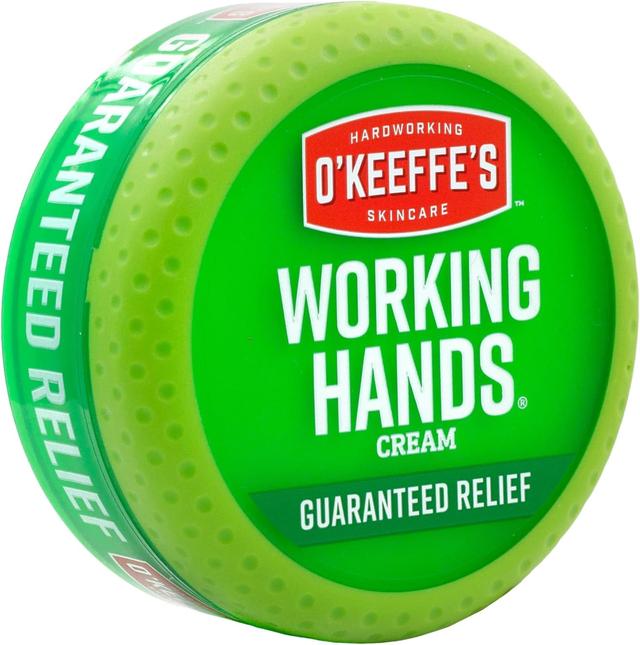Product image of O'Keeffe's Working Hands Hand Cream for Extreme Dryness - 3.4 oz Jar (1 Pack) - Repairing Skincare for Cracked, Dry Hands