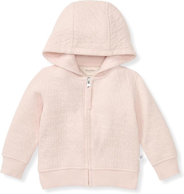 Product image of Burt's Bees Baby Baby Girls' Sweatshirts, Lightweight Zip-up Jackets & Hooded Coats, Organic Cotton