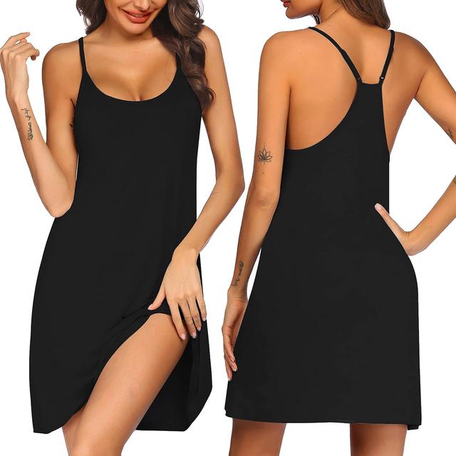 Product image of Ekouaer Women's Racerback Sleeveless Nightgown